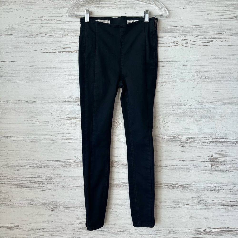 Pilcro and the Letterpress Black Skinny Jeans